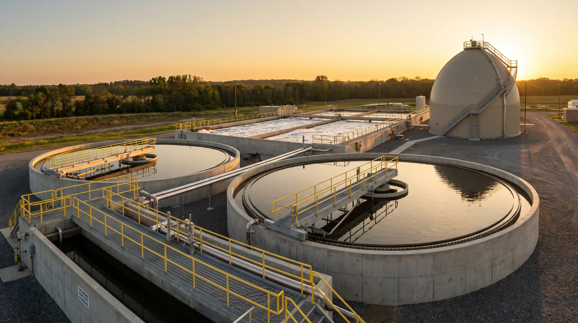 Wastewater Treatment Plant Lighting in Quebec & Ontario: Corrosion + Code