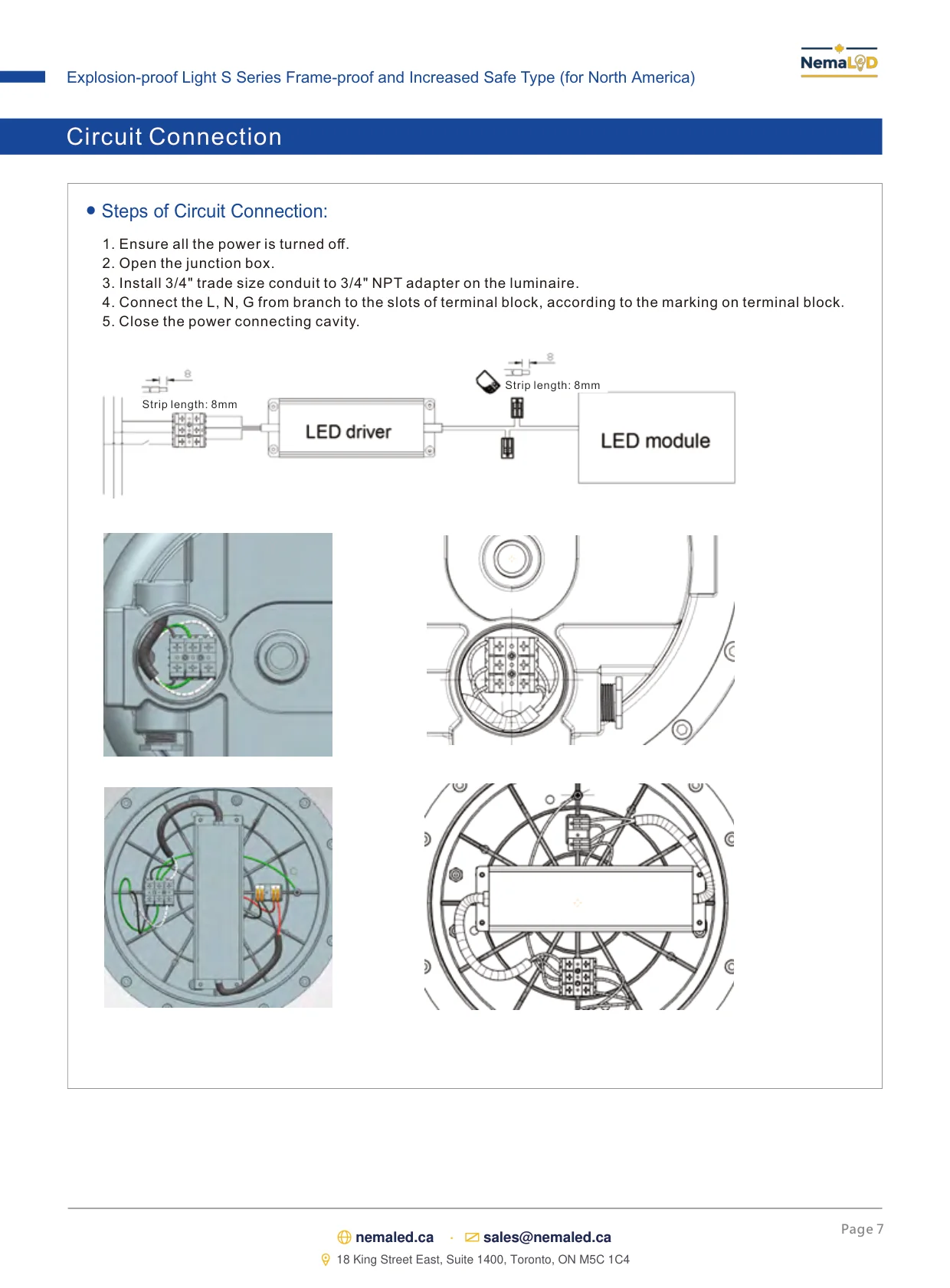 EX-S High Bay spec sheet, page 8 of 8