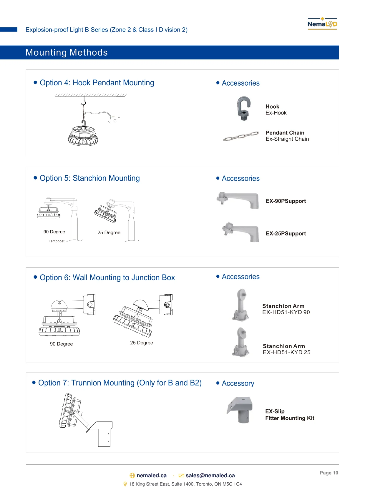 EX-B High Bay spec sheet, page 10 of 10