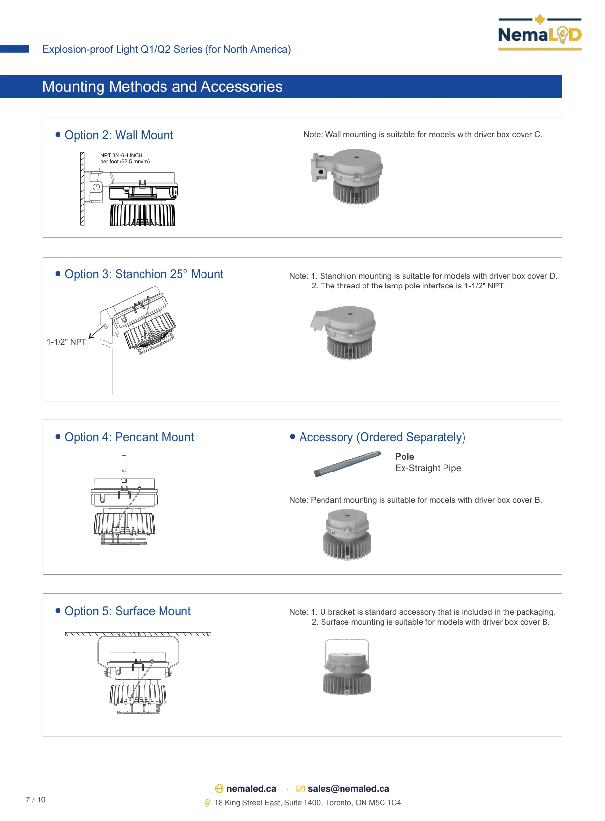 EX-Q1/Q2 High Bay spec sheet, page 7 of 10