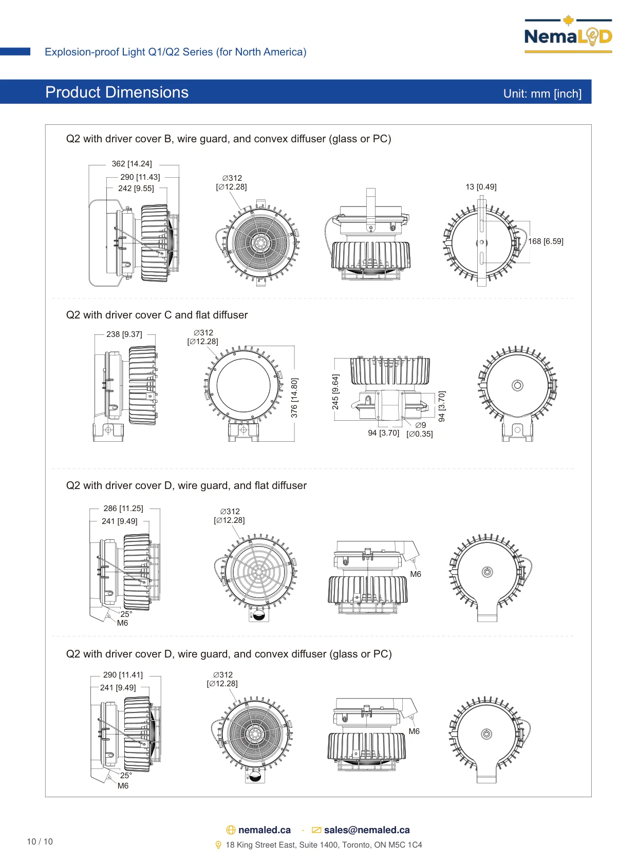 EX-Q1/Q2 High Bay spec sheet, page 10 of 10