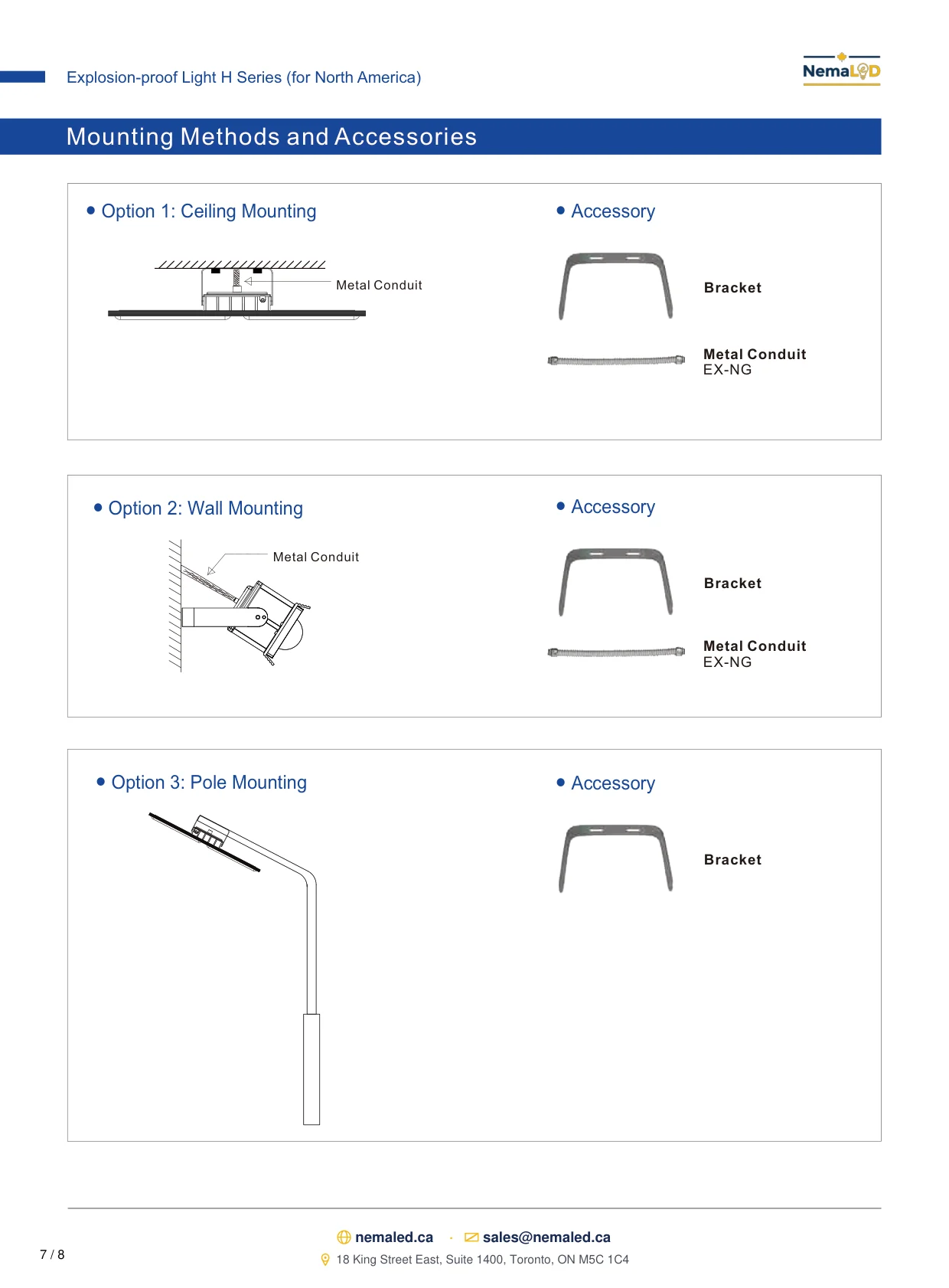 EX-H Linear spec sheet, page 8 of 9