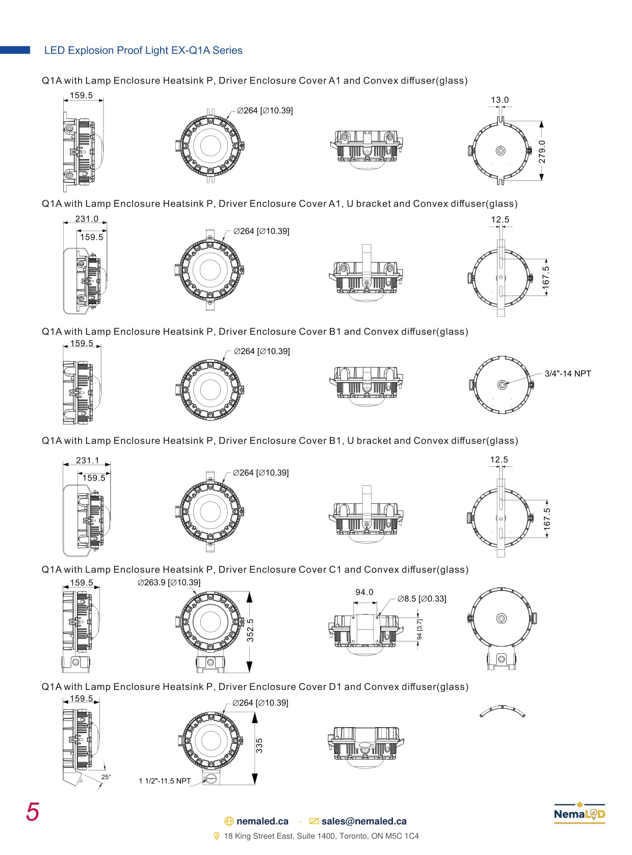 EX-Q1A Low Bay spec sheet, page 6 of 7