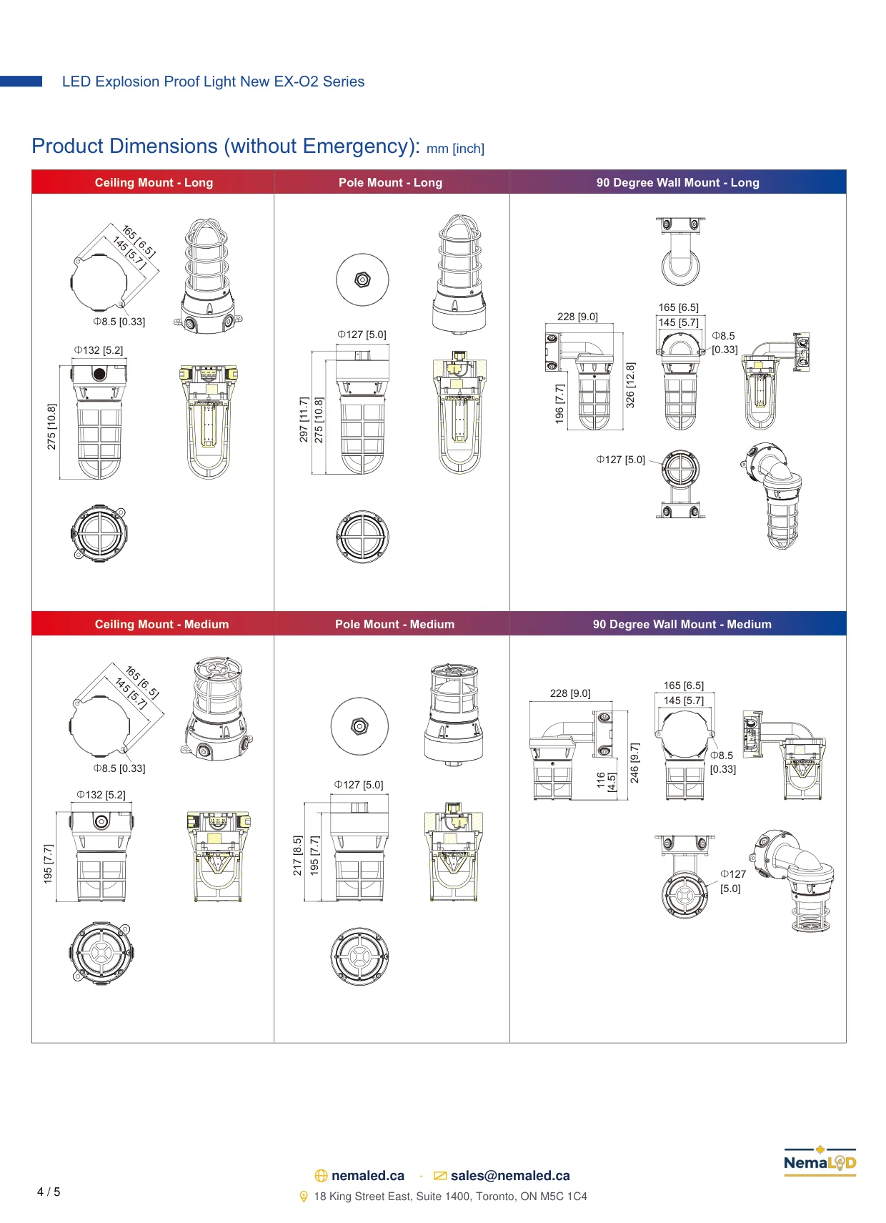 EX-O2 Jam Jar spec sheet, page 5 of 6