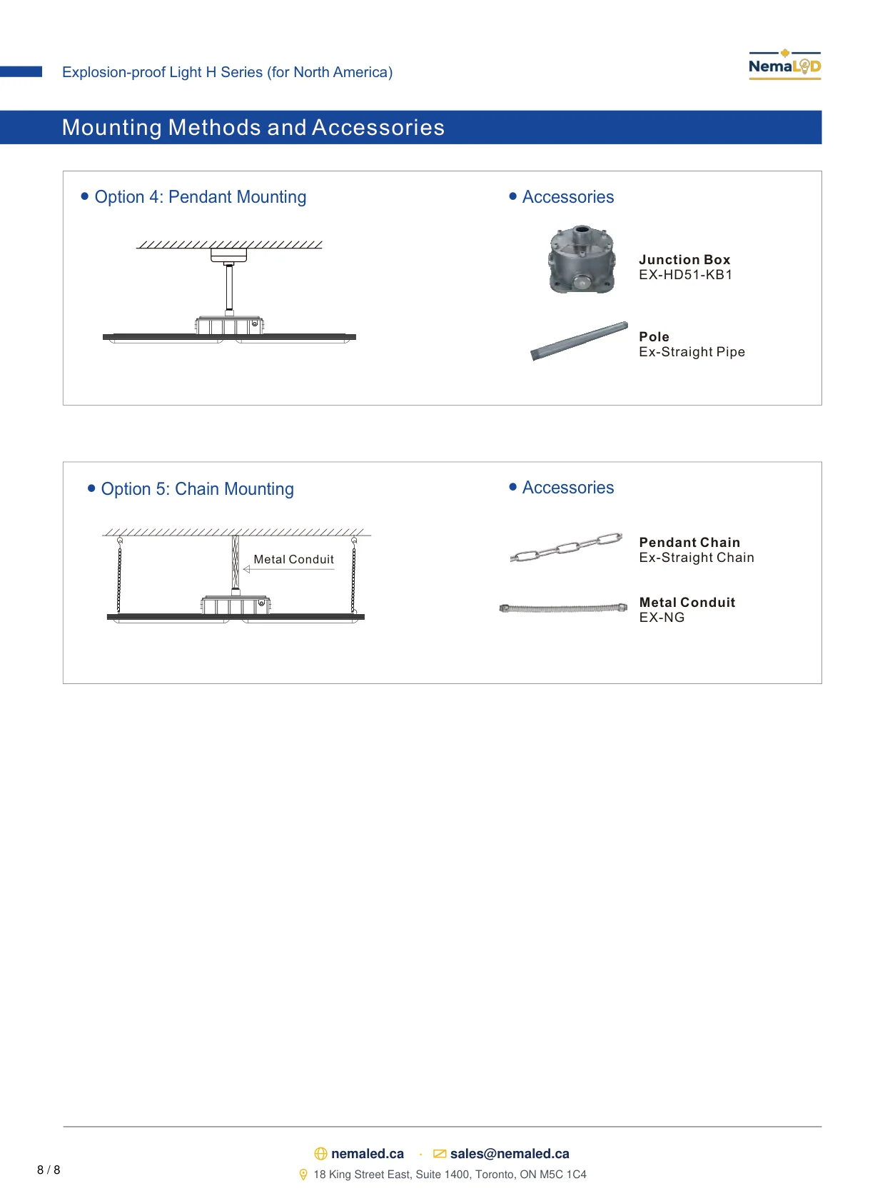 EX-H Linear spec sheet, page 9 of 9