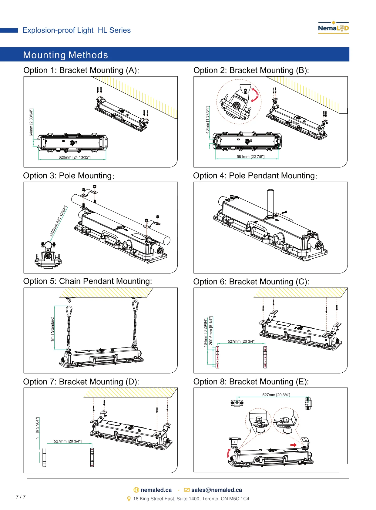 EX-HL Linear spec sheet, page 8 of 8