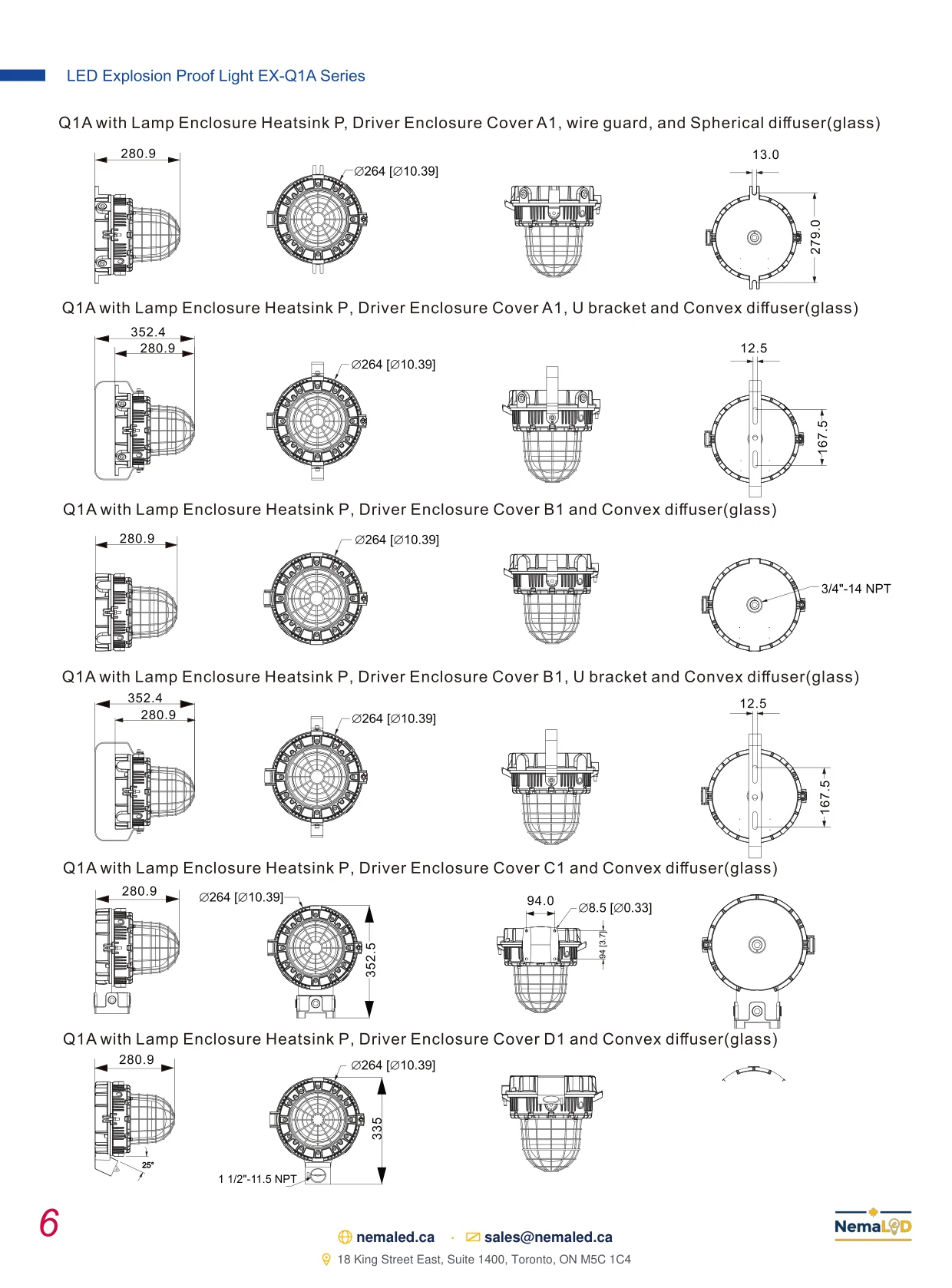 EX-Q1A Low Bay spec sheet, page 7 of 7